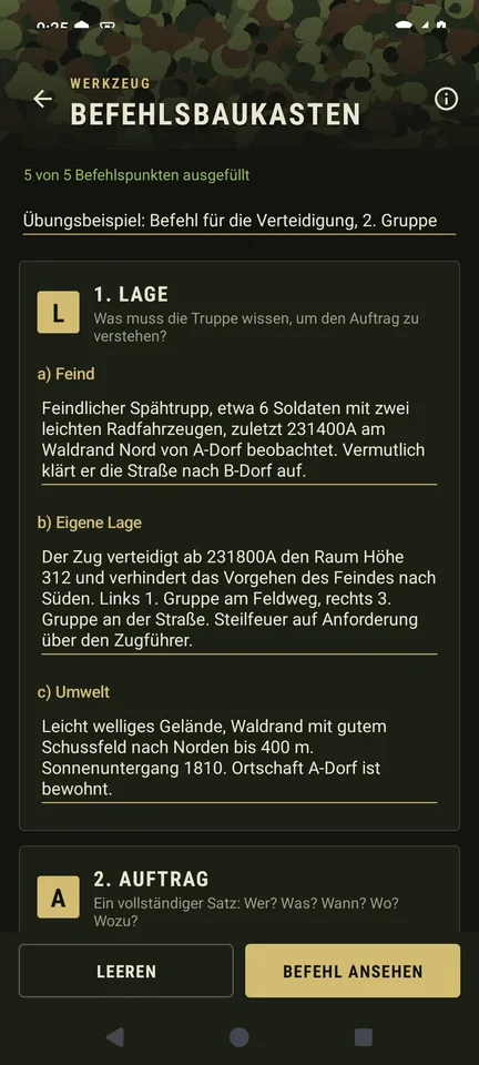 Befehlsbaukasten